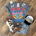 Bad Day To Be A Hot Dog | Patriotic Graphic T-Shirt