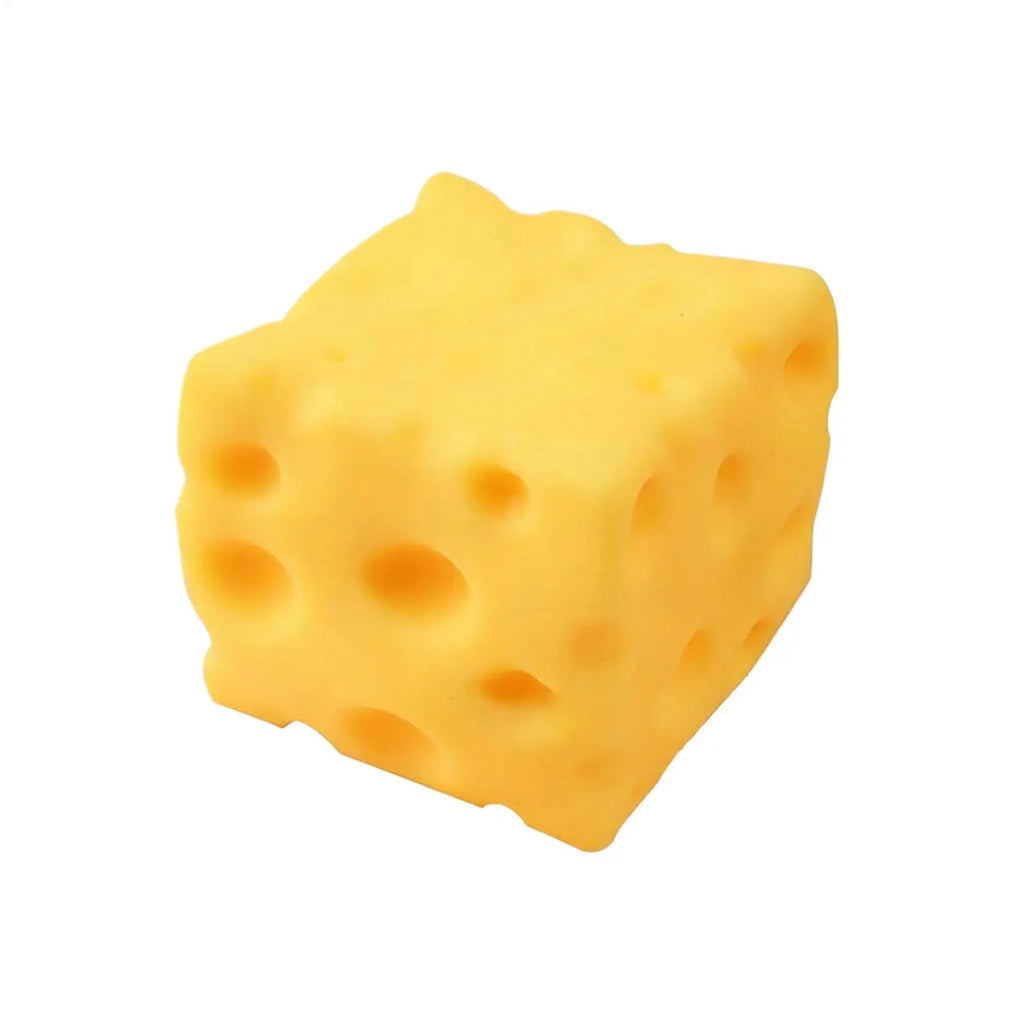Squishy Cheese Cube Fidget Toy | Slow Rebound Stress Relief Sensory Toy