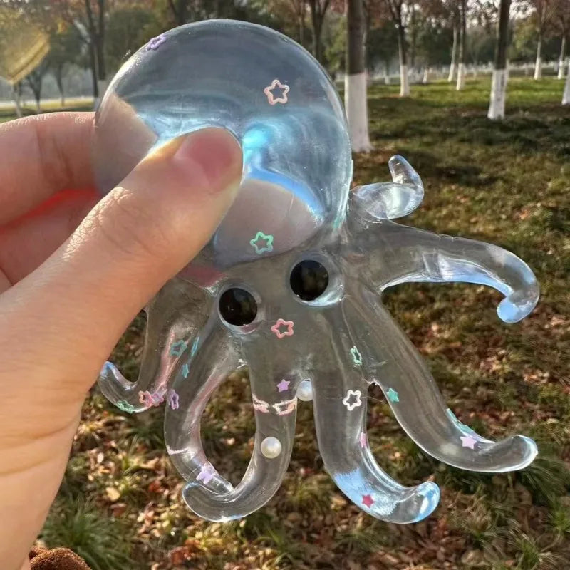 Squishy Ocean Octopus Fidget Toy | Slow Rebound Stress Relief Squeeze