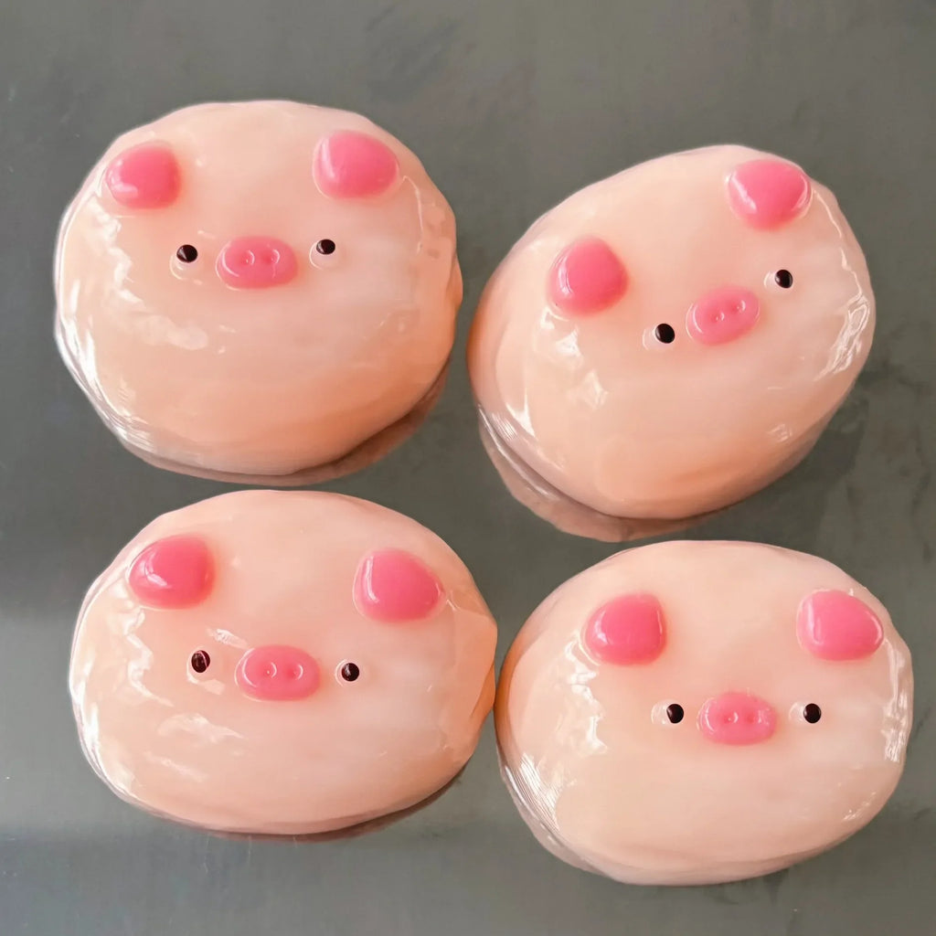 Pink Pig Squishy Sensory Toy | Stress Relief Fidget for Kids and Adults