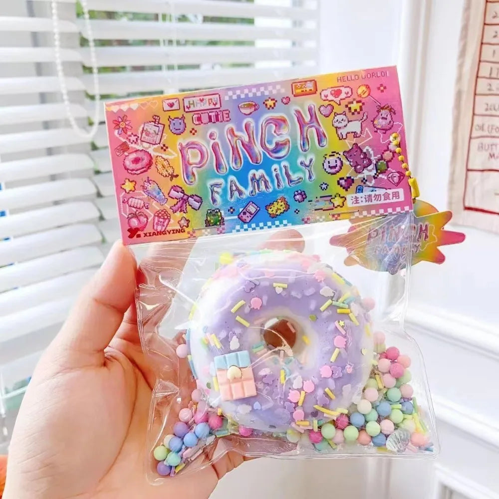Taba Squishy Cake Doughnut Stress Relief Toy | Extra Large Sensory Fidget for Anxiety