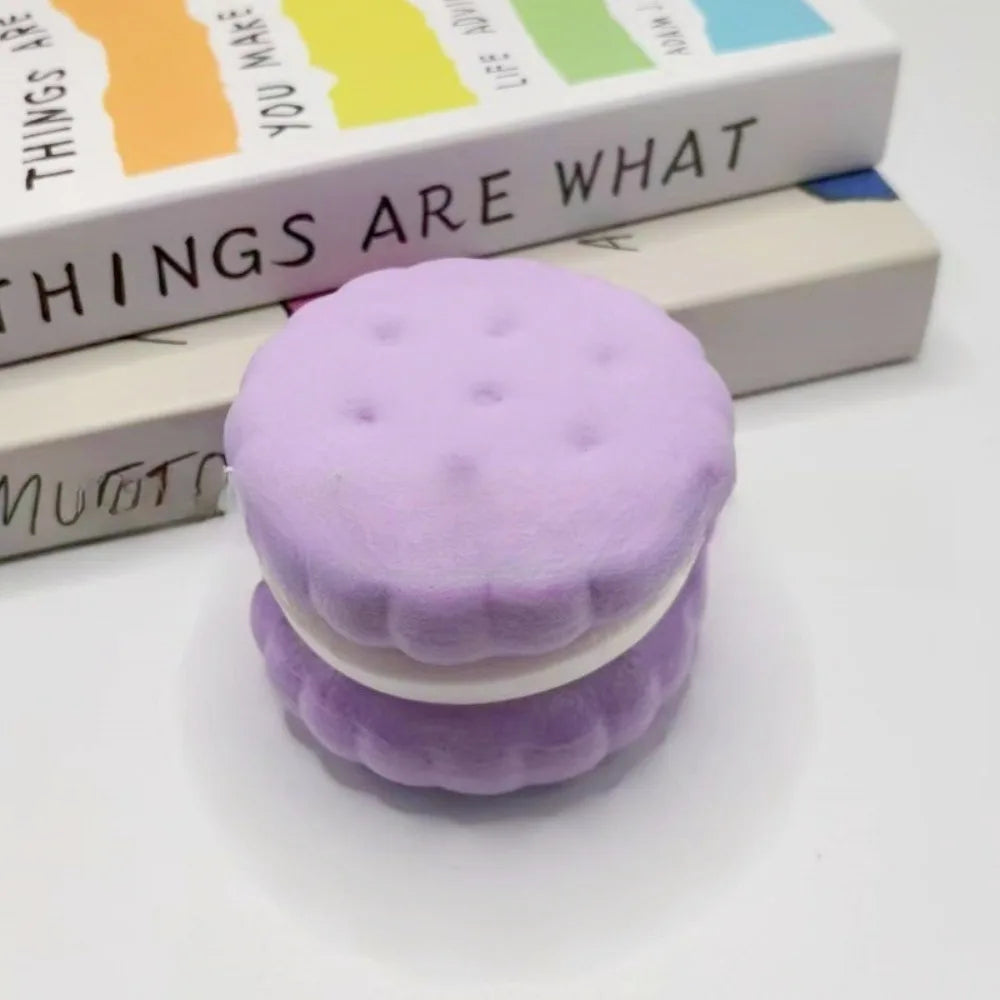 Squishy Simulated Cake Squeeze Toy | Slow Rising Stress Relief Sensory Fidget for Anxiety ADHD Autism