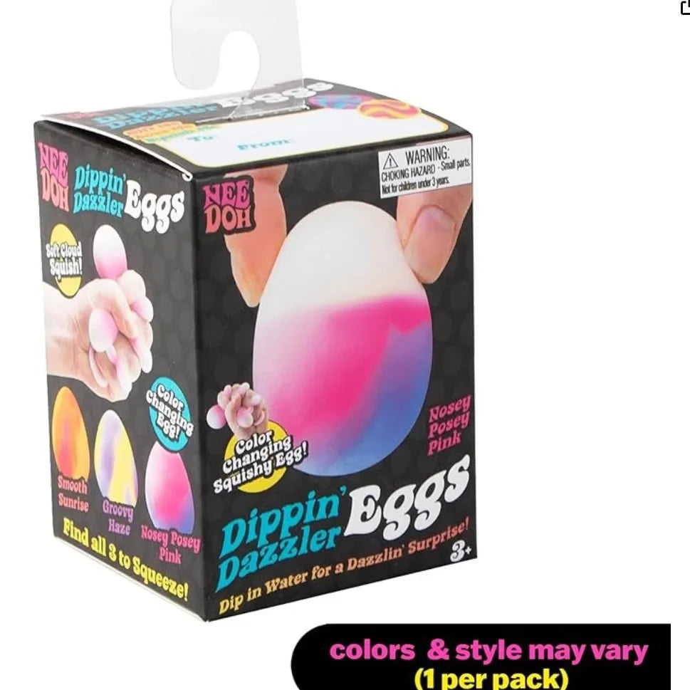Nee Doh Surprise Box Squishy Toys | Soft Squeeze Fidget Stress Relief Party Favors