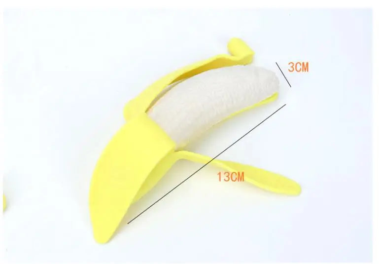 Fruit Squishy Stress Balls | Slow Rising Banana Fidget Toy