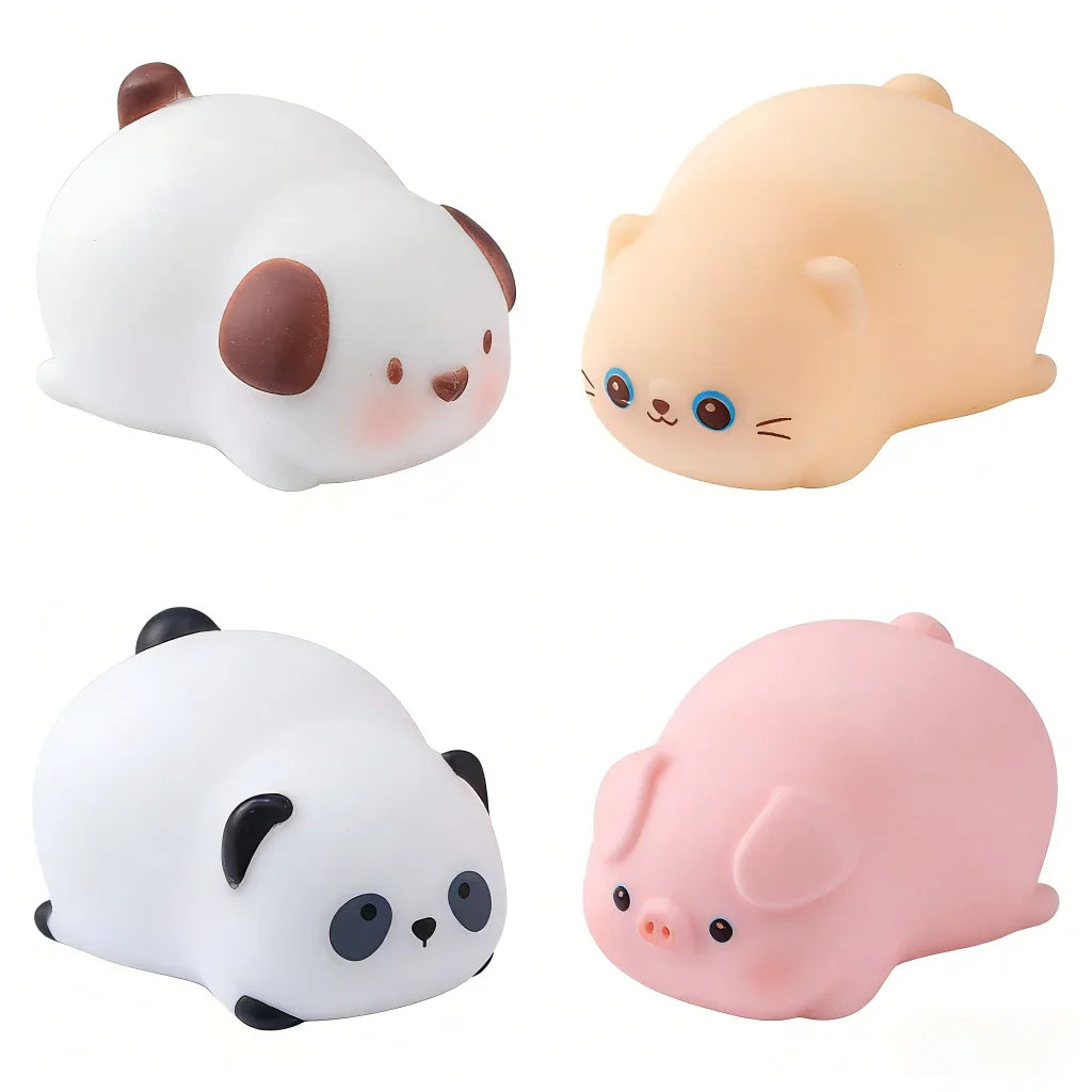Stretchy Animal Stress Balls | Squishy Sensory Fidget Toy for Kids and Adults