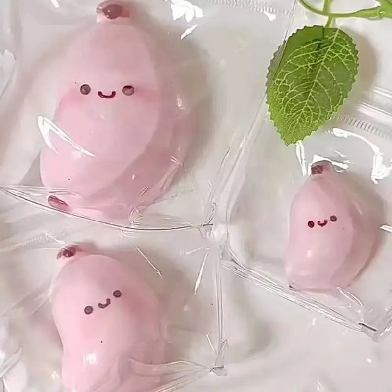 Cute Banana Squishy Toy | Kawaii Stress Relief Mystery Blind Box Gift