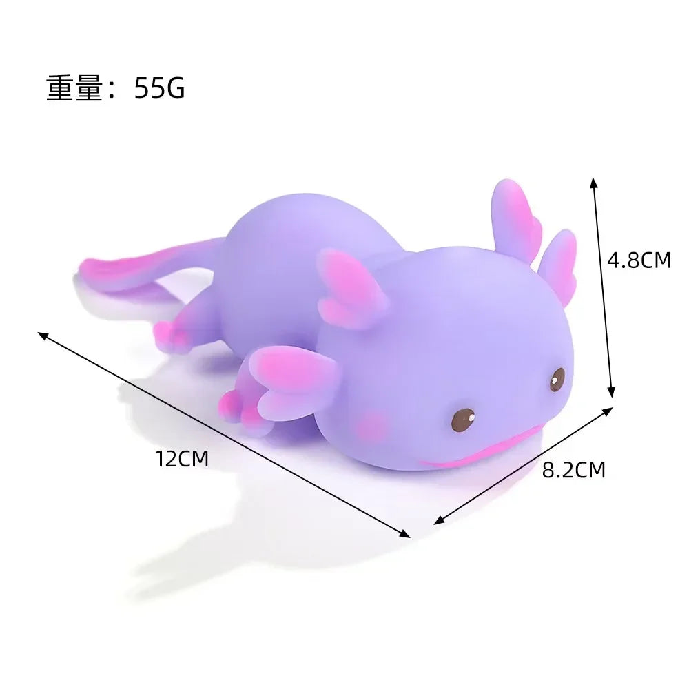 Axolotl Squeeze Ball | Cute Stress Relief Squishy Toy