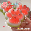 Watermelon Cat Paw Squishy Toy | Cute Summer Stress Reliever