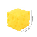 Squishy Cheese Cube Fidget Toy | Slow Rebound Stress Relief Sensory Toy