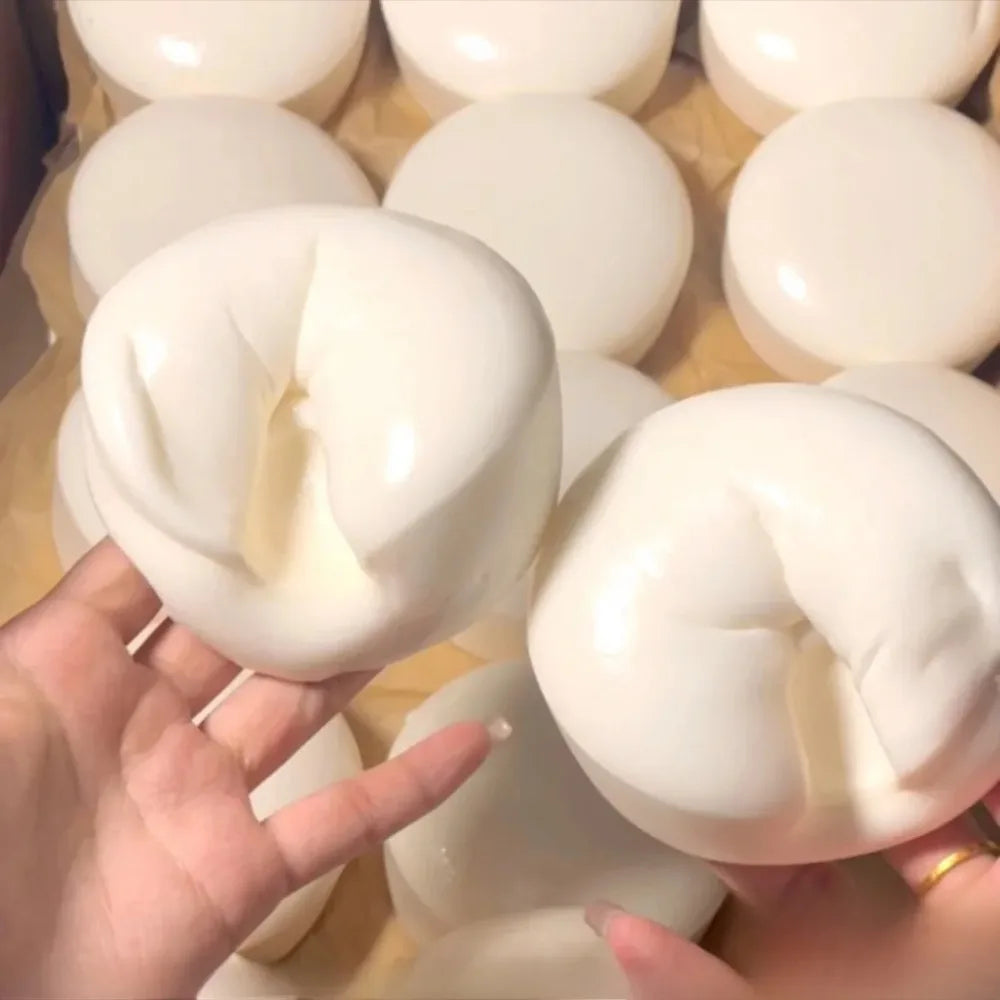 Yogurt Cake Bread Squishy Toy | Slow Rising Sensory Fidget for Relaxation
