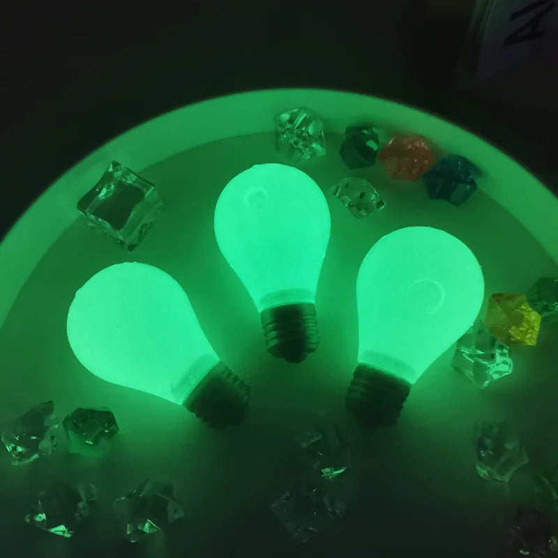 Squishy Light Bulb Maltose Toy | Luminous Slow Rebound Sensory Fidget for Anxiety Relief