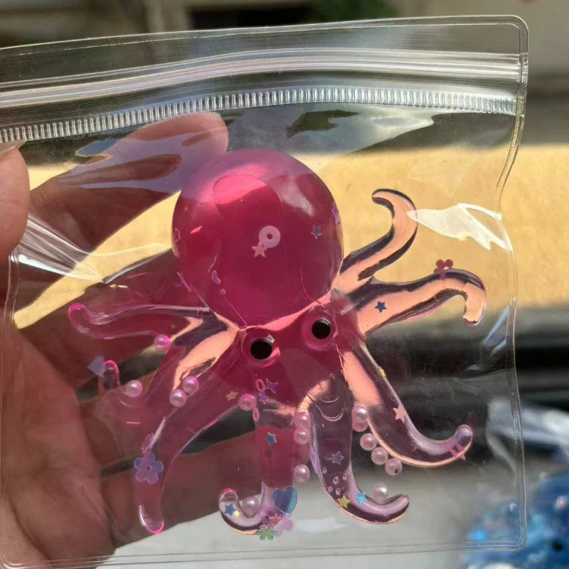 Squishy Ocean Octopus Fidget Toy | Slow Rebound Stress Relief Squeeze