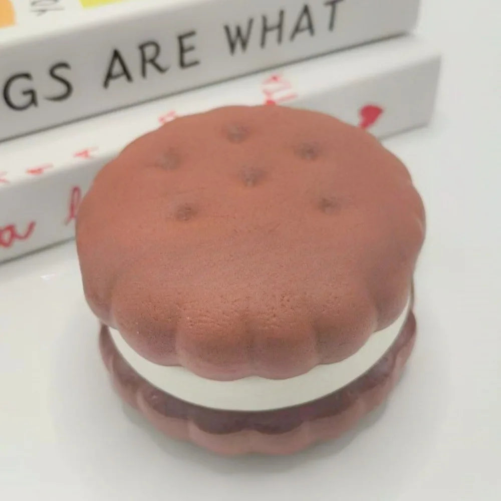 Squishy Simulated Cake Squeeze Toy | Slow Rising Stress Relief Sensory Fidget for Anxiety ADHD Autism