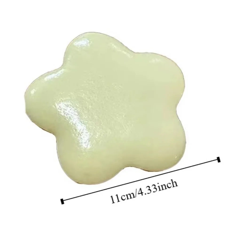 Yellow Milk Scent Star Squeeze Toy | Slow Rising Stress Relief and Decompression Gift