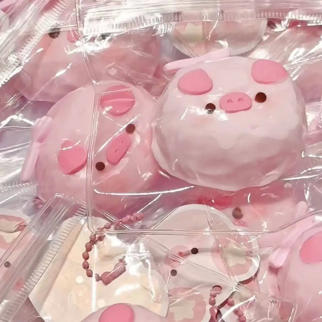 Pink Pig Squishy Sensory Toy | Stress Relief Fidget for Kids and Adults