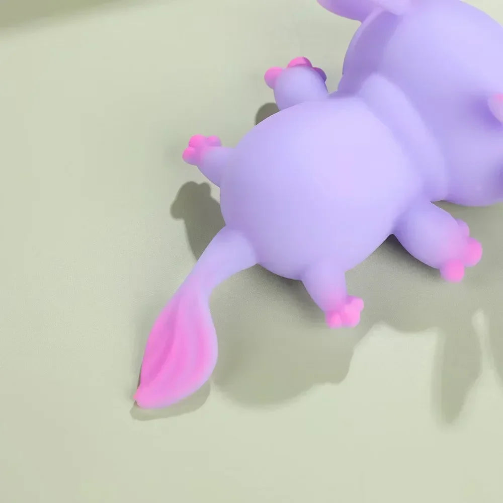 Axolotl Squeeze Ball | Cute Stress Relief Squishy Toy