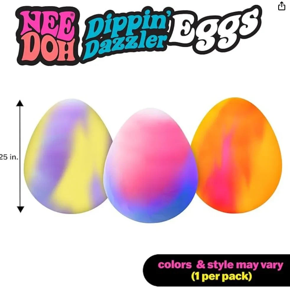Nee Doh Surprise Box Squishy Toys | Soft Squeeze Fidget Stress Relief Party Favors