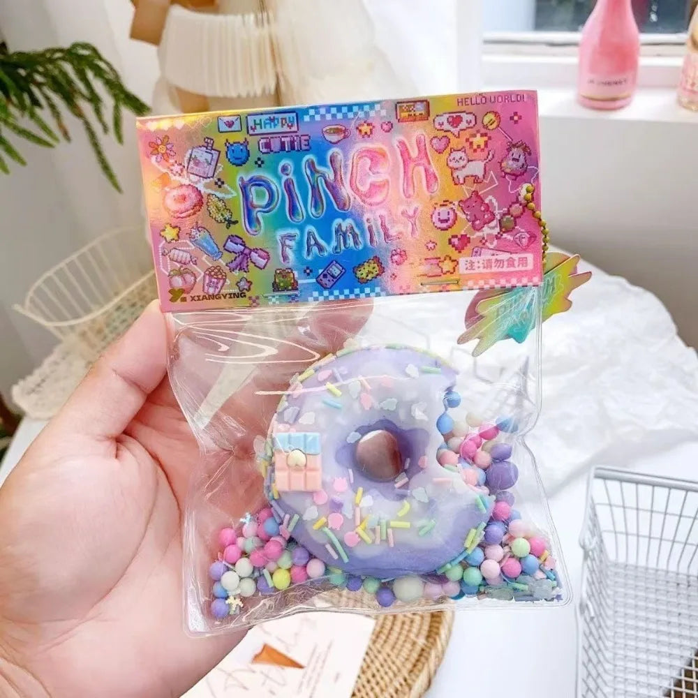 Taba Squishy Cake Doughnut Stress Relief Toy | Extra Large Sensory Fidget for Anxiety