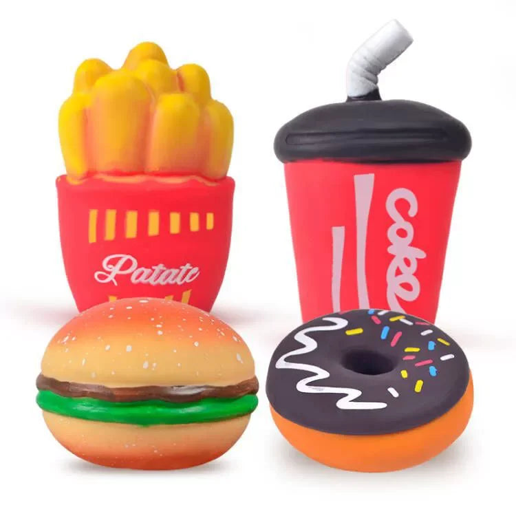 Mini Stress Relief Food Set | Slow Rising Squeeze Toys