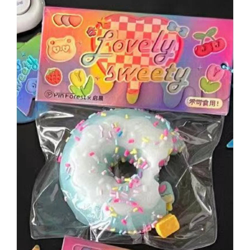 Taba Squishy Cake Doughnut Stress Relief Toy | Extra Large Sensory Fidget for Anxiety