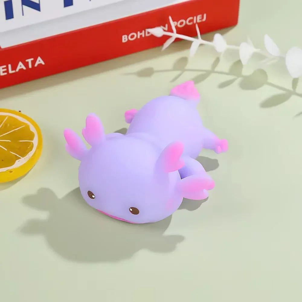 Axolotl Squeeze Ball | Cute Stress Relief Squishy Toy
