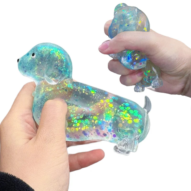 Sausage Dog Squishy Toy | Slow Rising Stress Relief Fidget