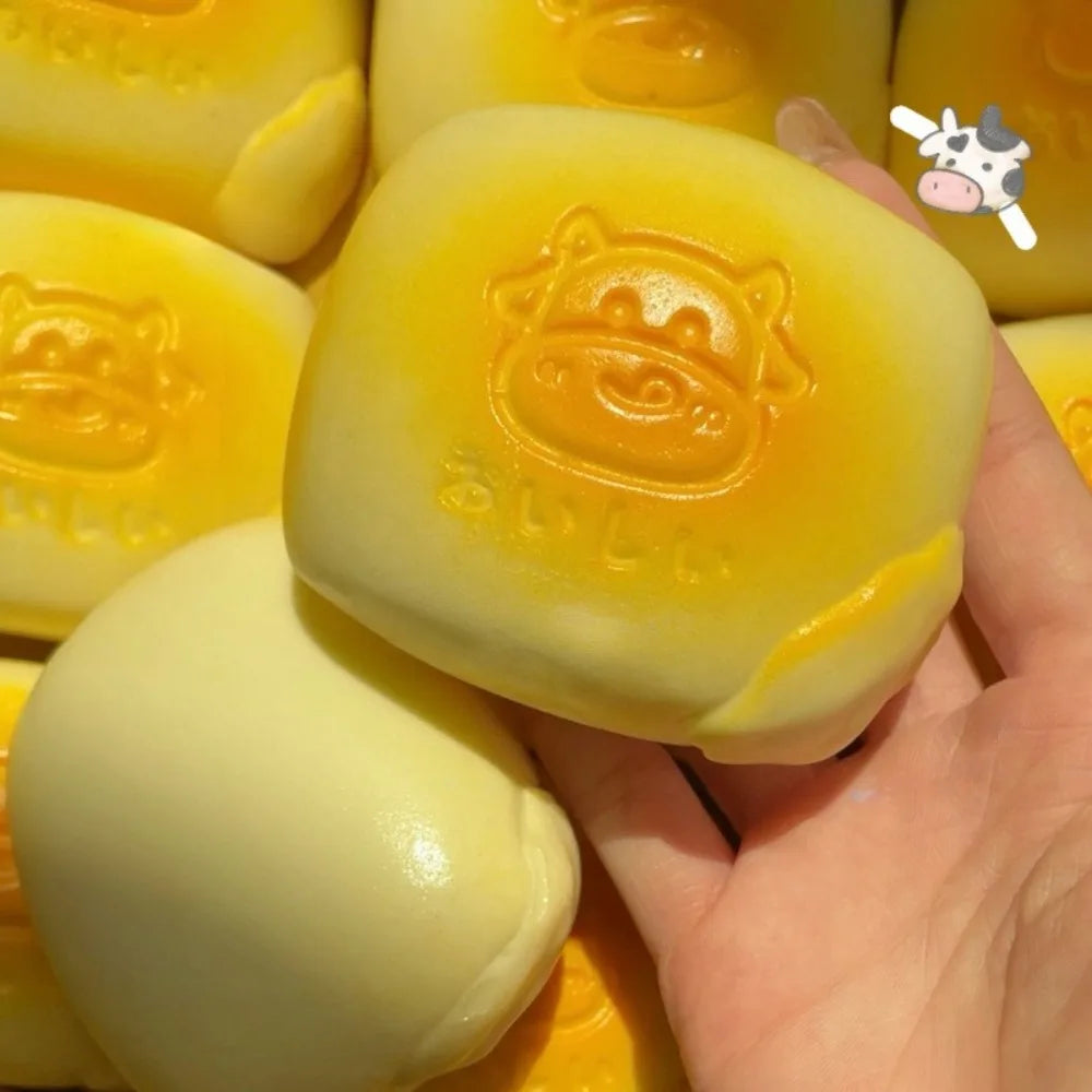 Squishy Simulated Milk Bread Stress Toy | Slow Rising Sensory Fidget