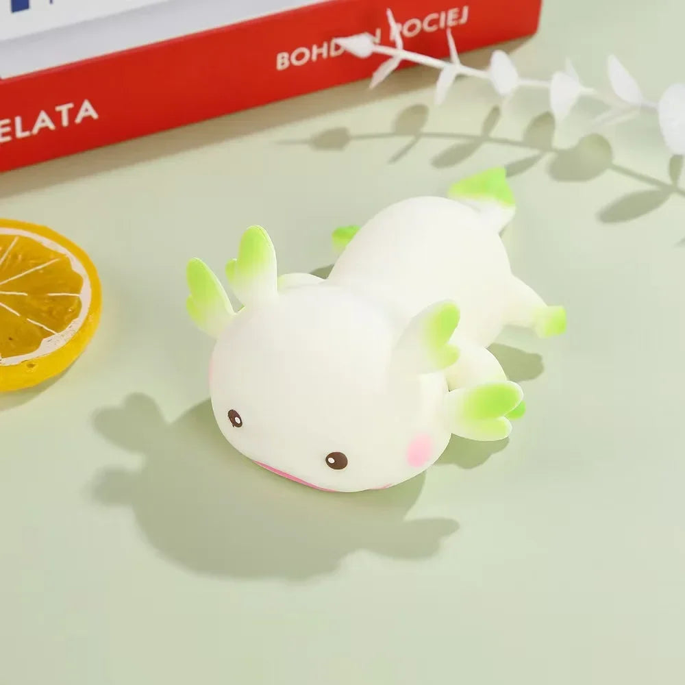 Axolotl Squeeze Ball | Cute Stress Relief Squishy Toy