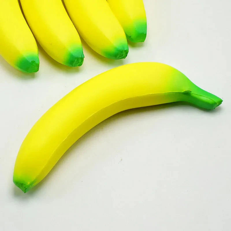 Anti-Stress Squishy Banana Toy – Jumbo Slow Rising Fruit Squeeze
