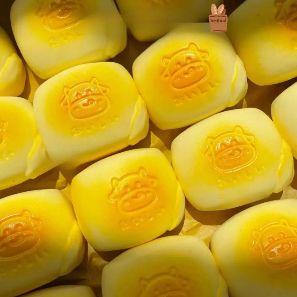 Squishy Simulated Milk Bread Stress Toy | Slow Rising Sensory Fidget
