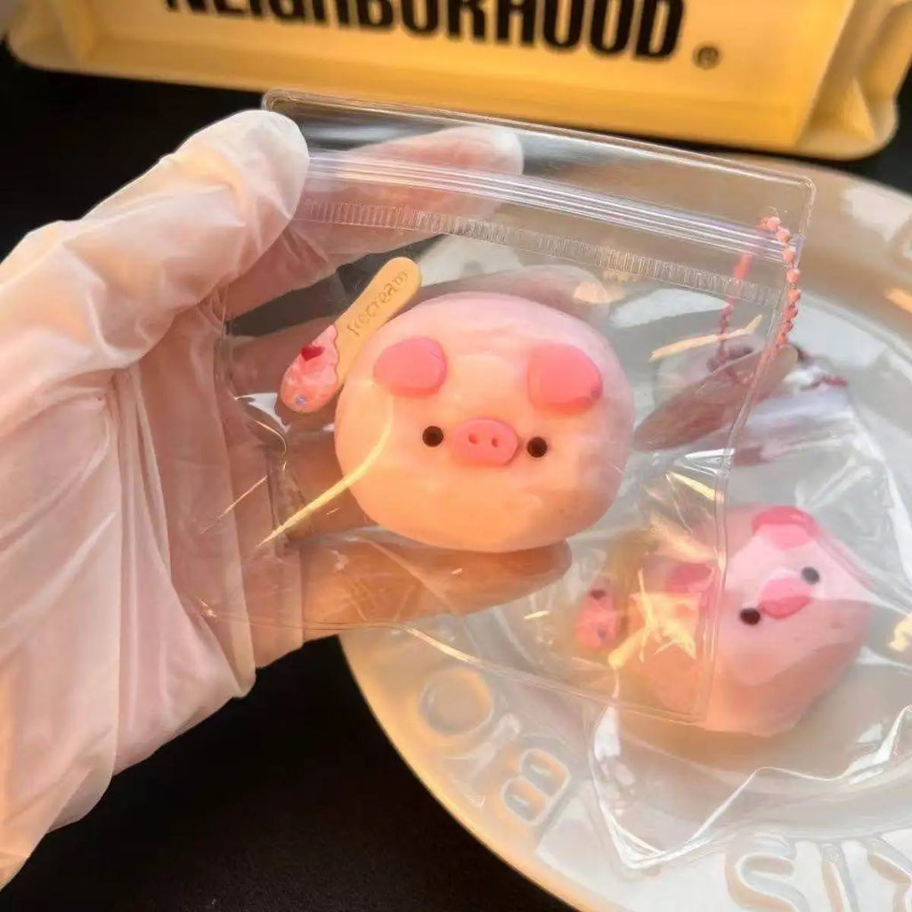 Pink Pig Squishy Sensory Toy | Stress Relief Fidget for Kids and Adults
