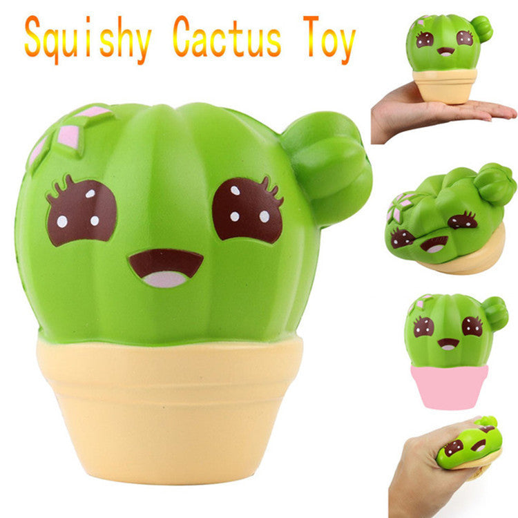 Squishy Cactus Stress Toy