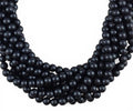 Matte Onyx aka Black Agate Round